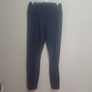 Sun & Stone Black High-Waist Yoga Leggings Size Medium